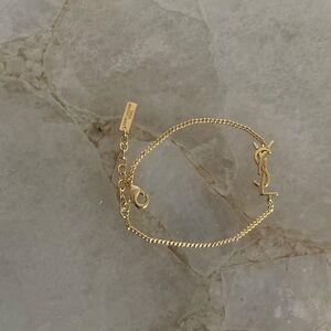 Inspired fashion bracelet gold plated